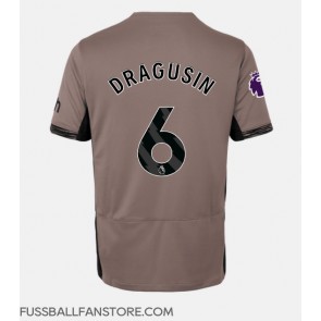 Tottenham Hotspur Radu Dragusin #6 Replik 3rd trikot 2023-24 Kurzarm